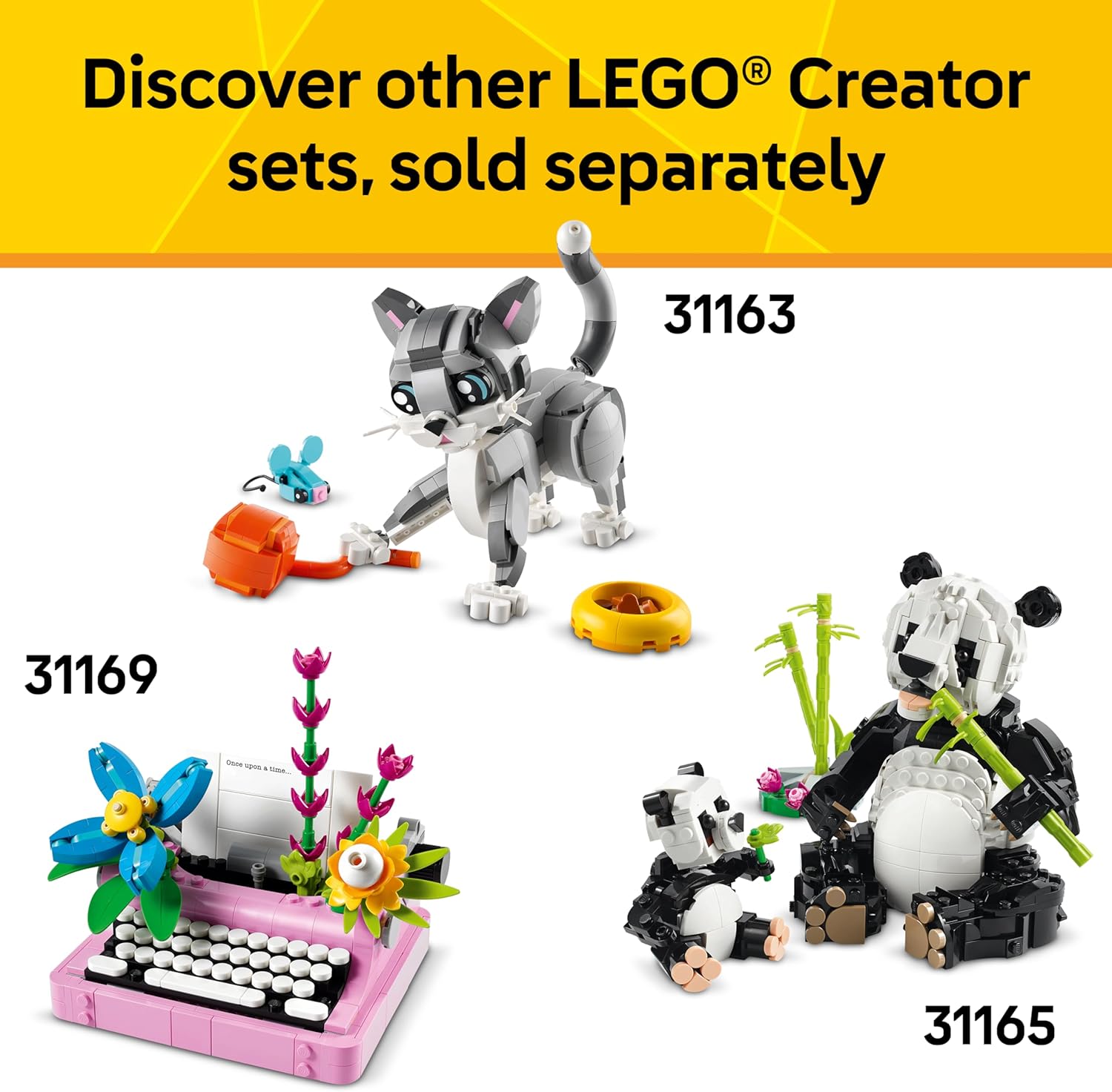 LEGO CREATOR CUTE BUNNY 3 IN 1 31162