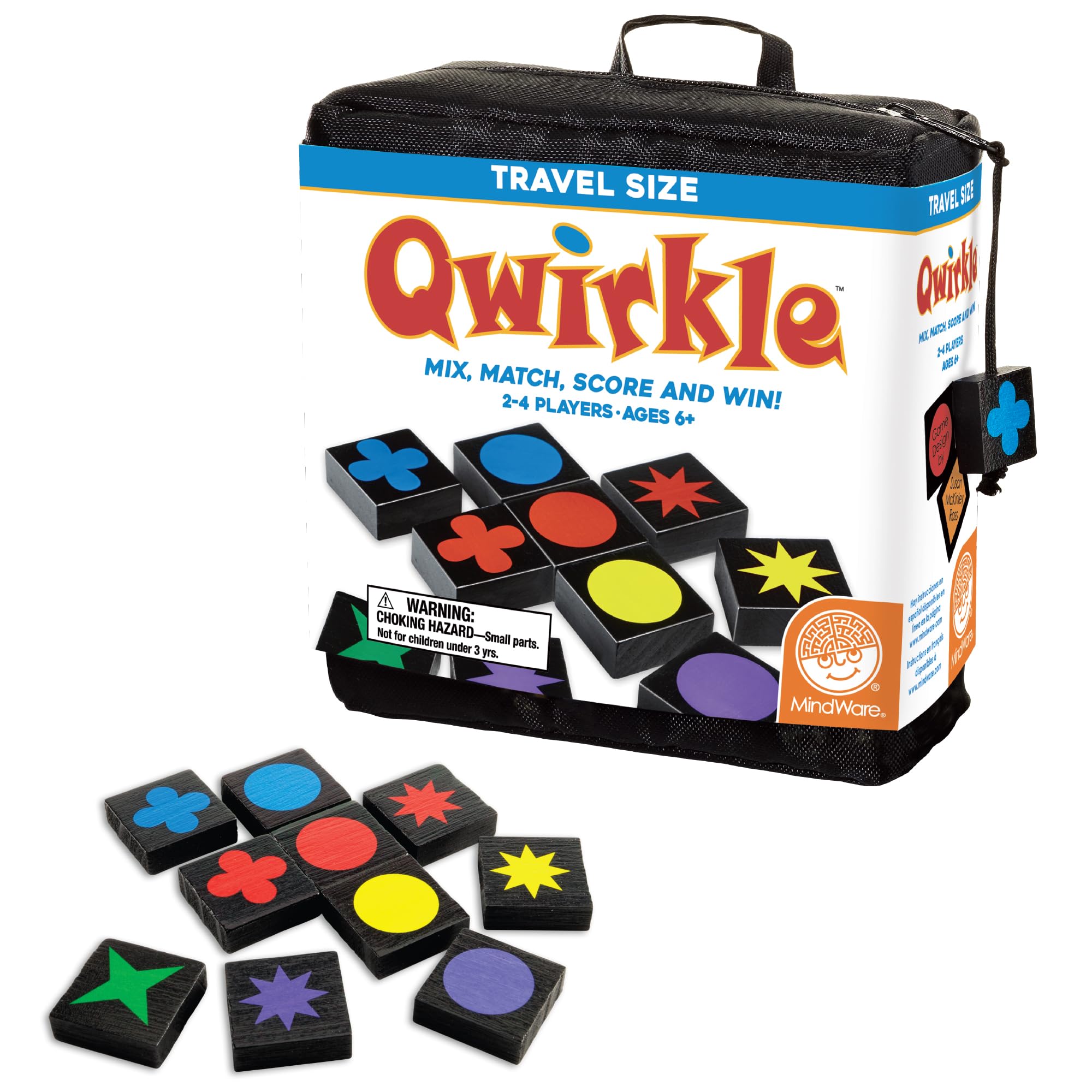 QWIRKLE TRAVEL SIZE BOARD GAME