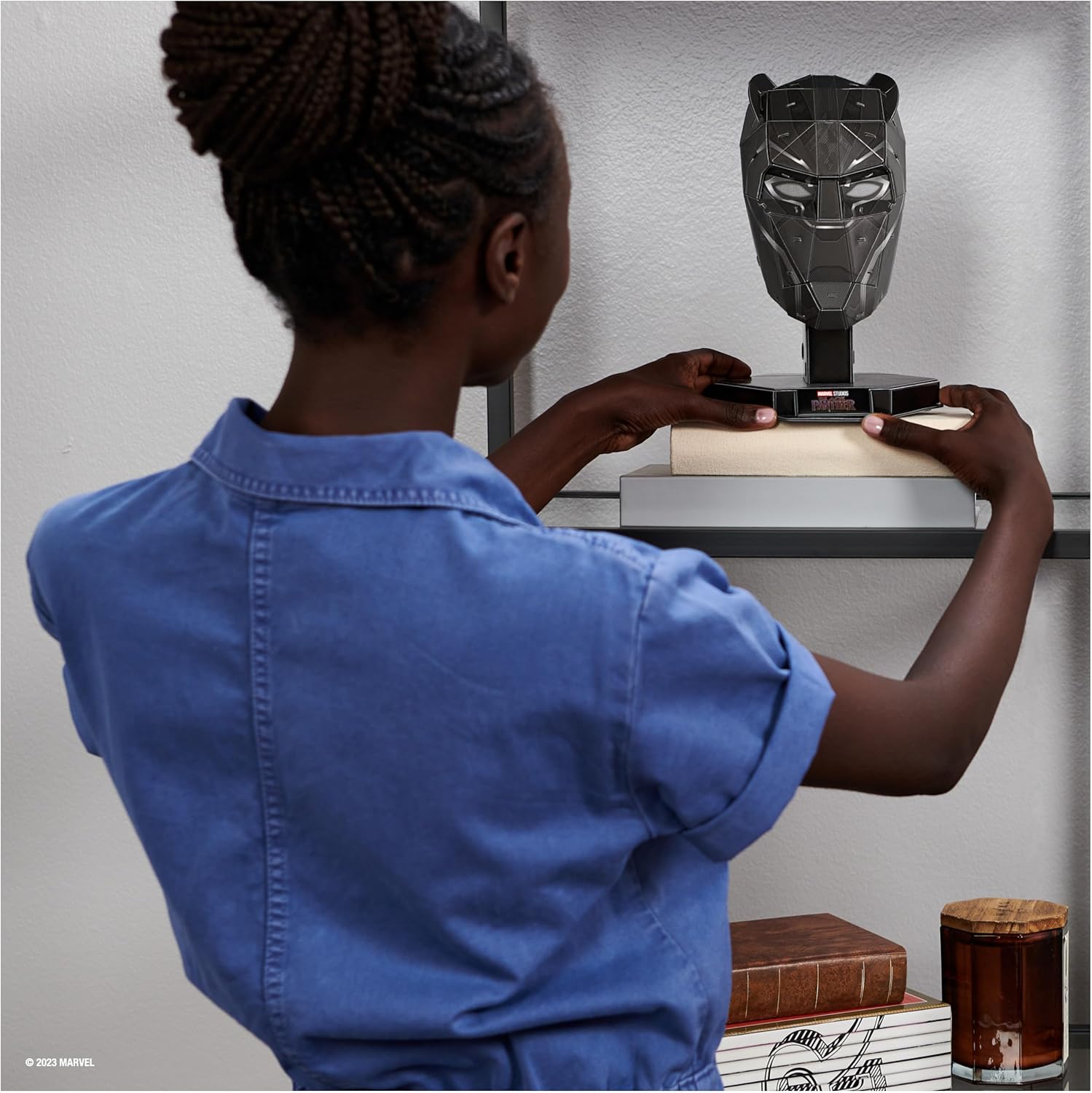 4D Build Black Panther Head