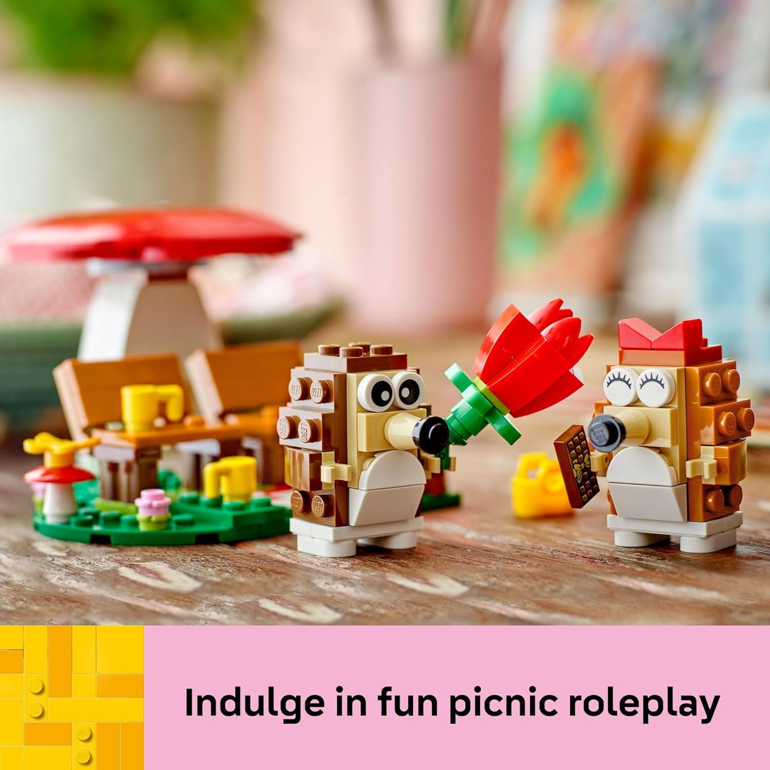 LEGO HEDGEHOG PICNIC DATE