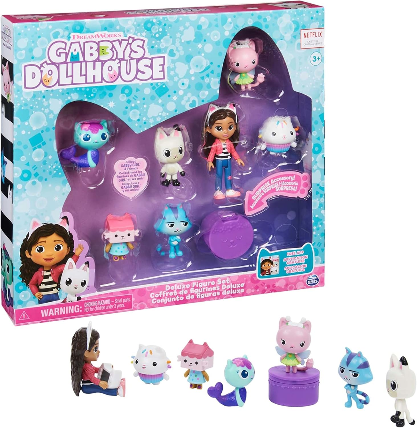 Gabby's Dollhouse Deluxe Figure Set