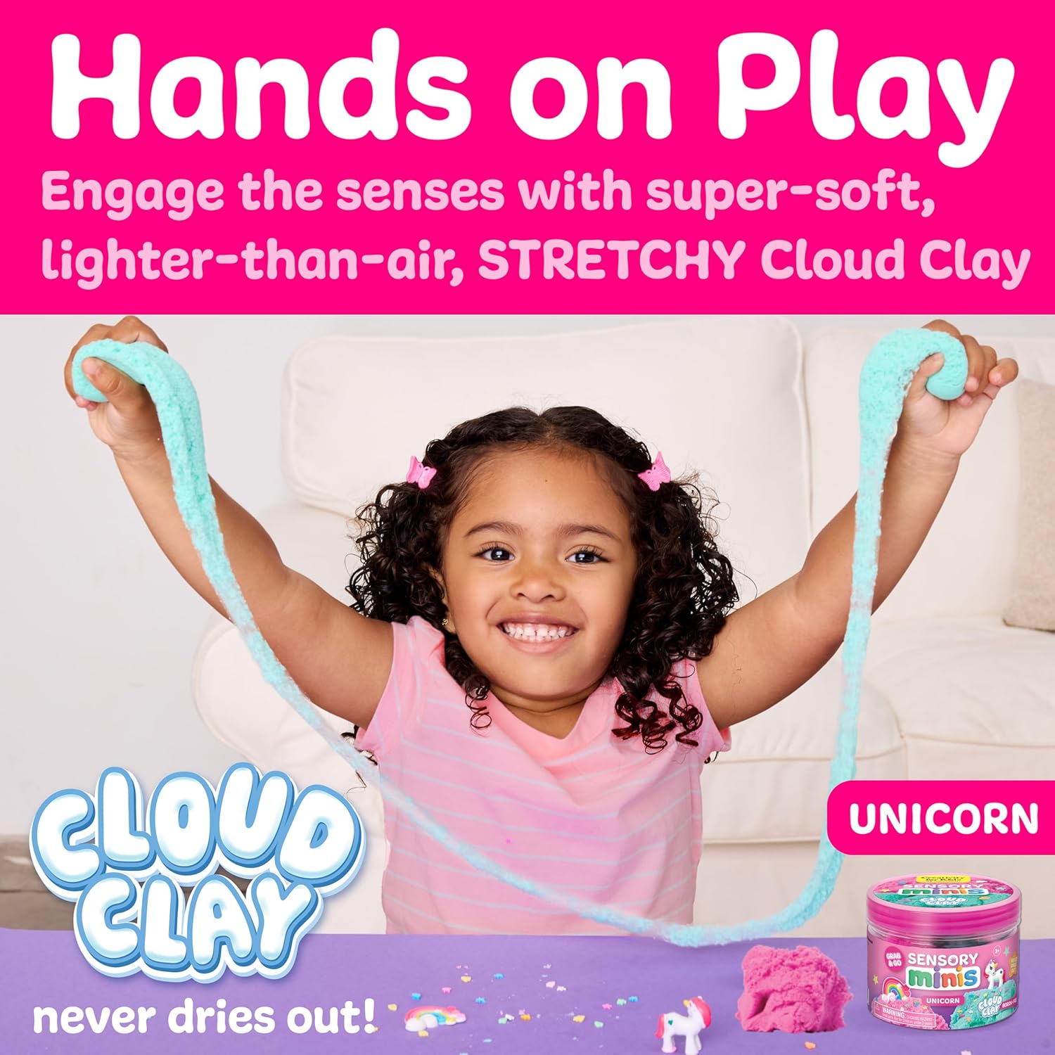 CREATIVITY FOR KIDS SENSORY MINIS UNICORNS