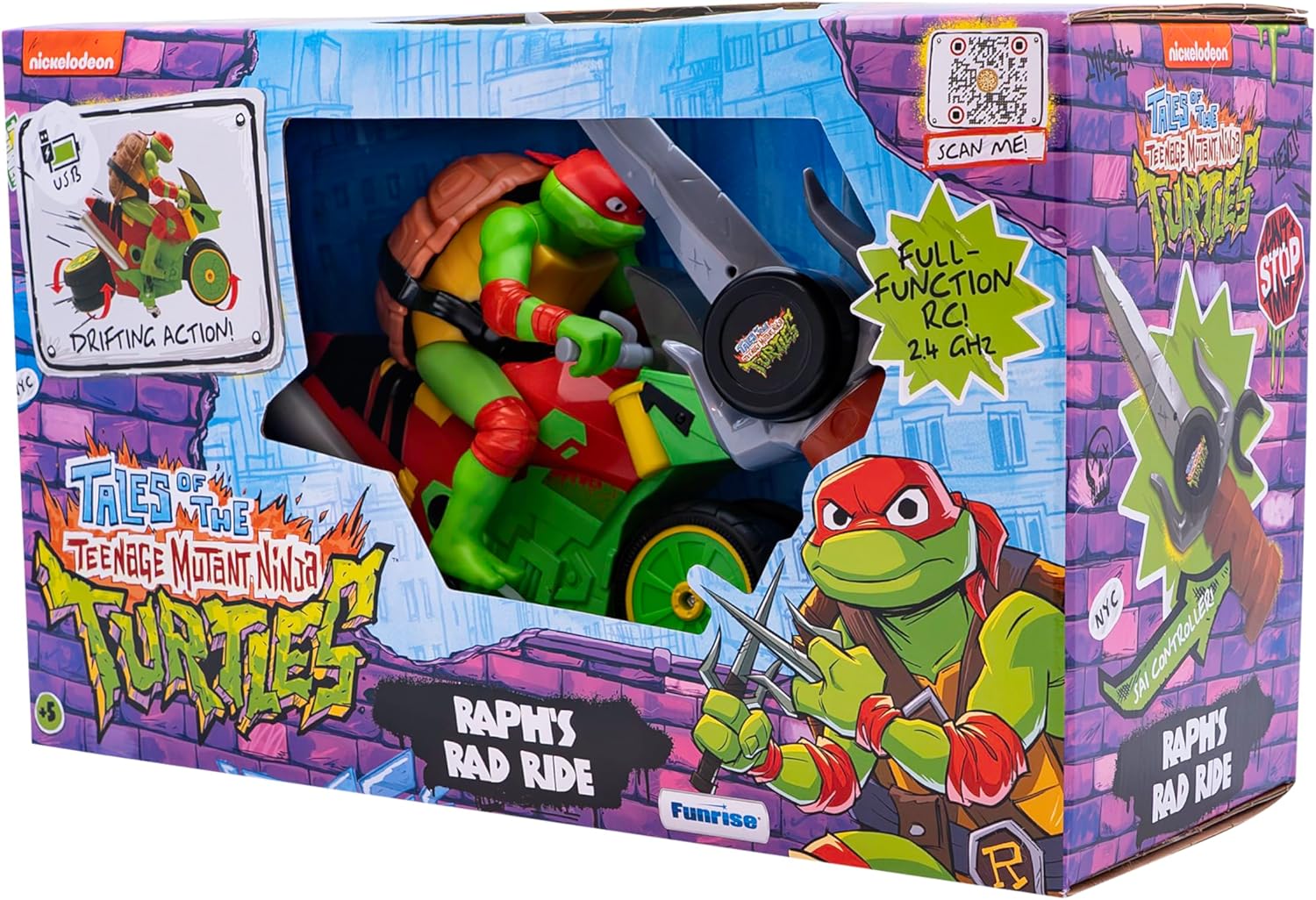 TEENAGE MUTANT NINJA TURTLES RAPH`S RAD RIDE
