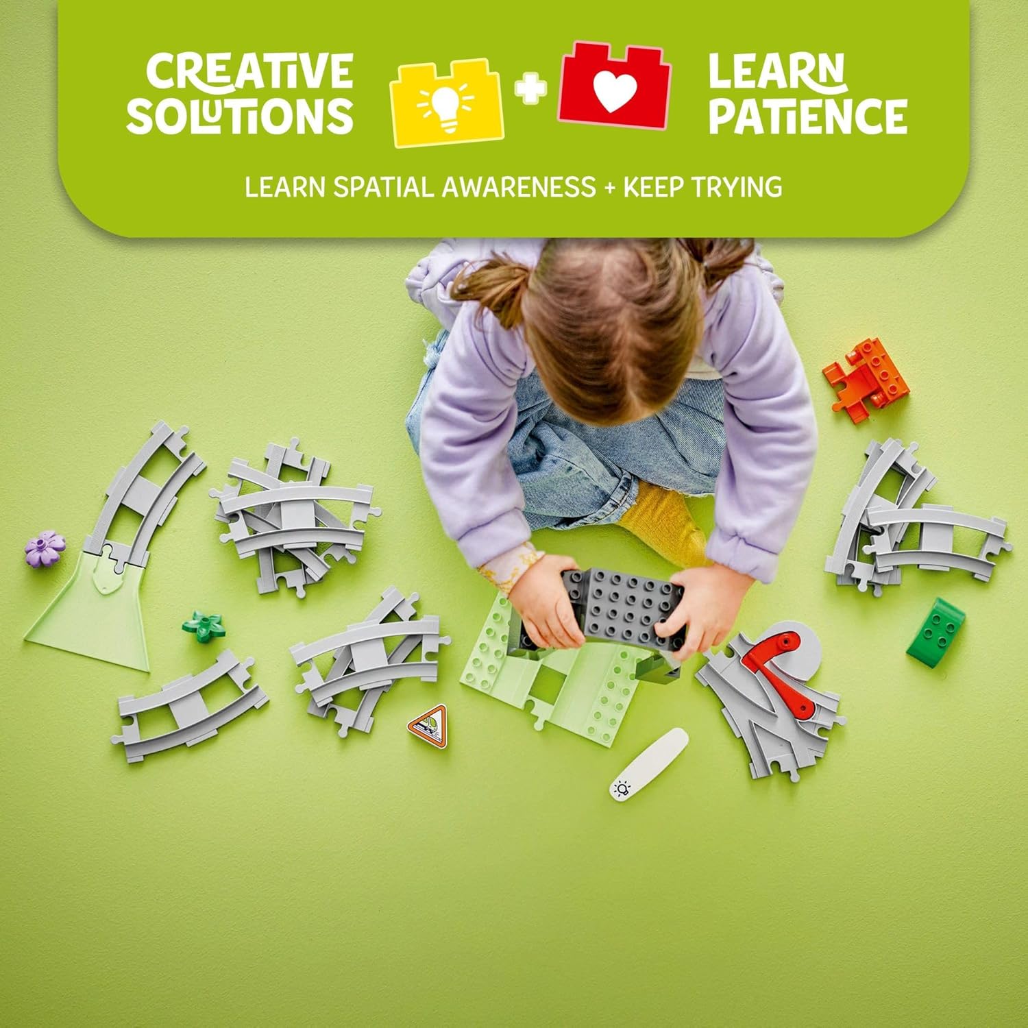 DUPLO TRAIN TUNNEL AND TRACKS EXPANSION SET