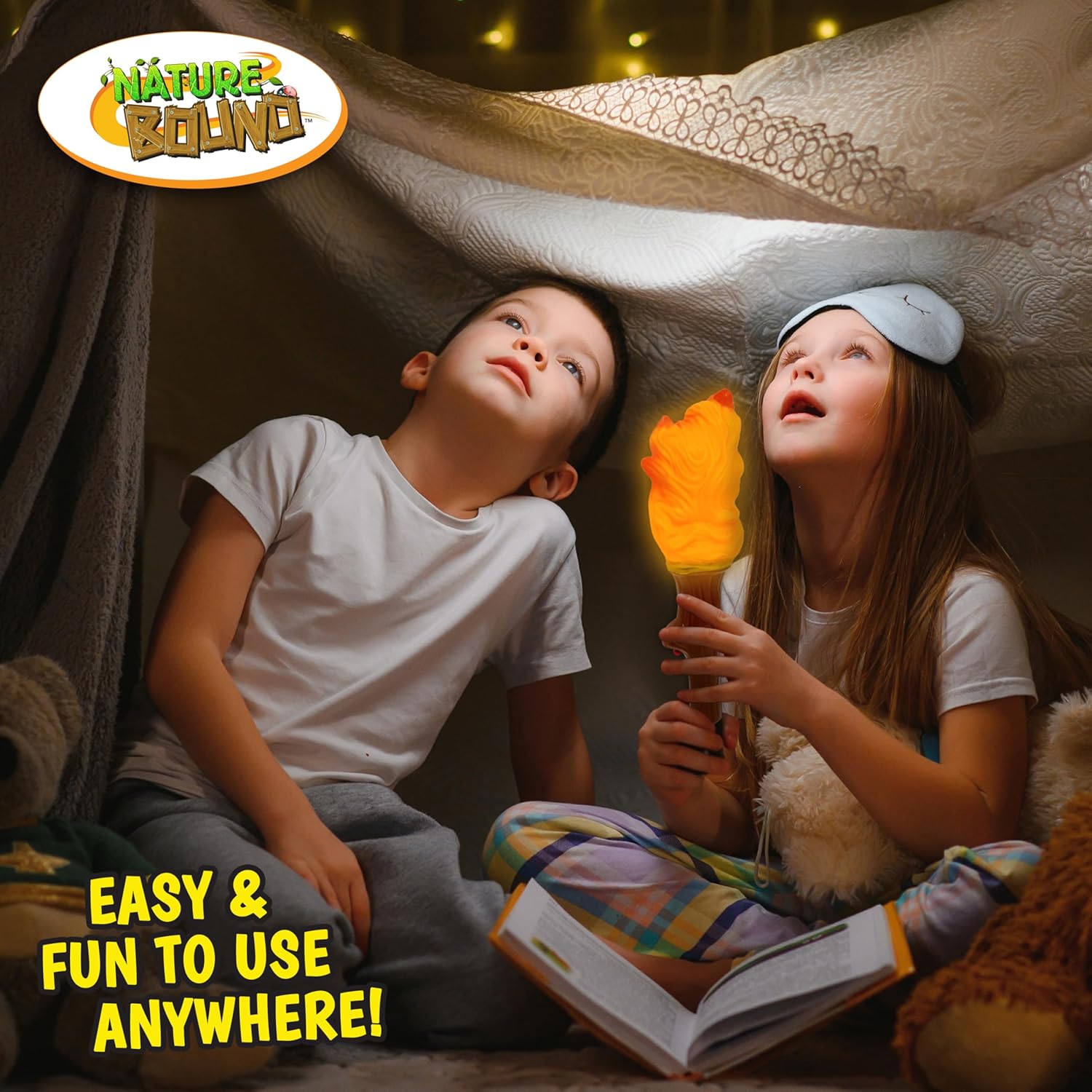 Nature Bound: Glowing Explorer Torch