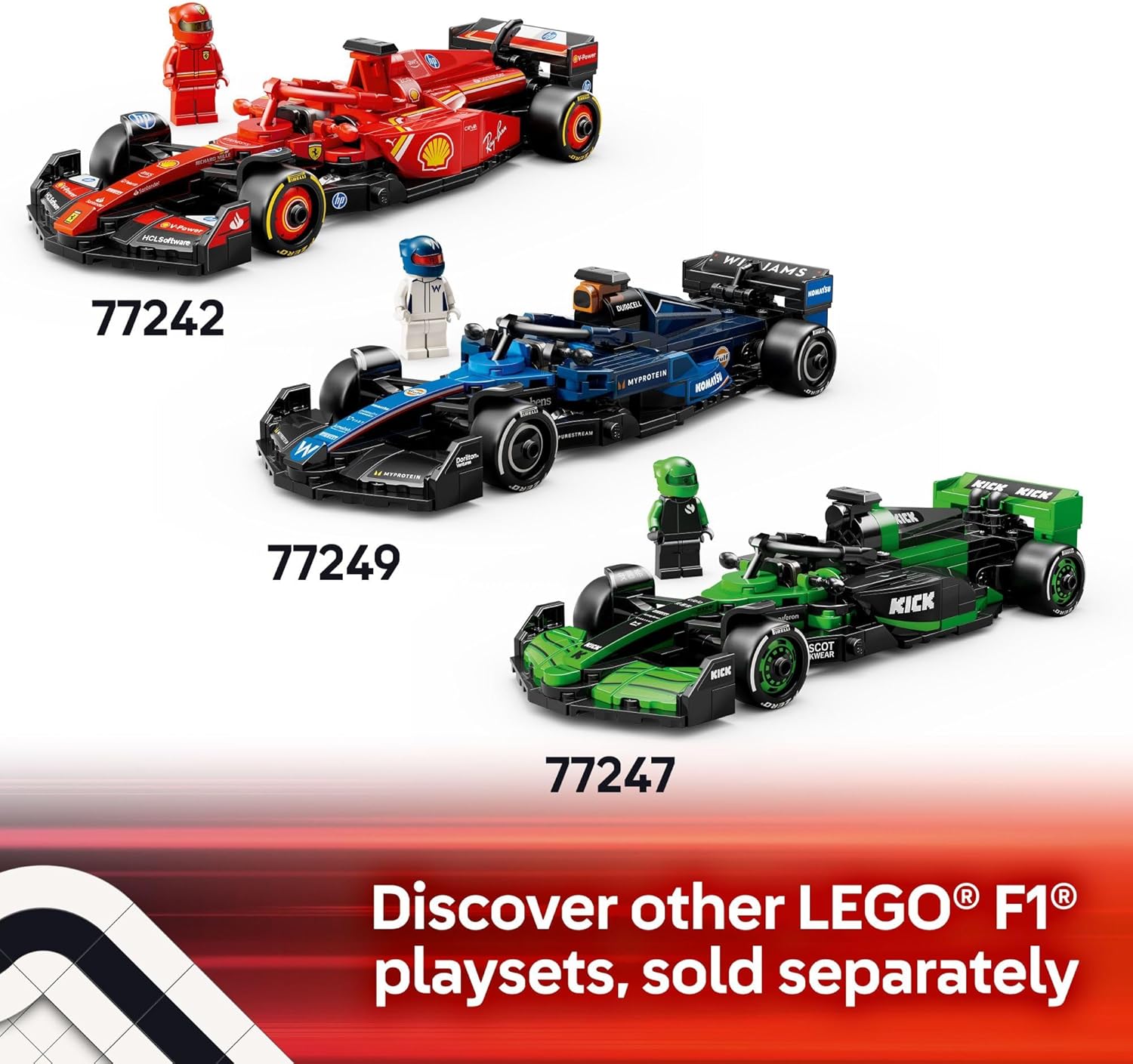 LEGO Speed Champions 77245 Aston Martin Aramco F1 AMR24 Race Car