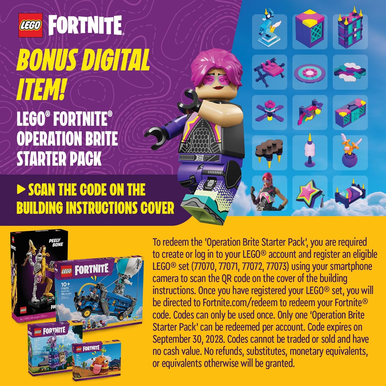 LEGO FORTNITE DURRR BURGER 77070