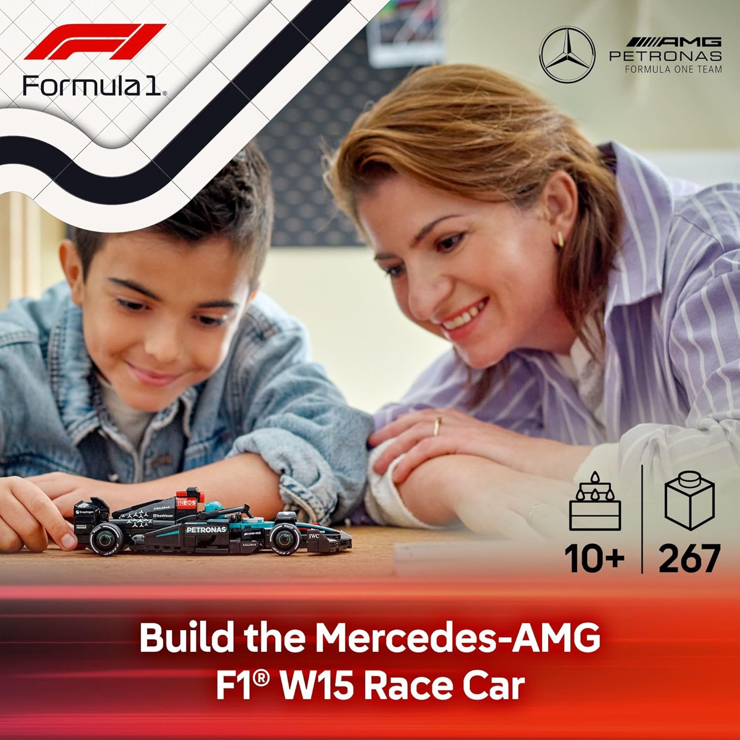 LEGO Speed Champions 77244 Mercedes-AMG F1 W15 Race Car