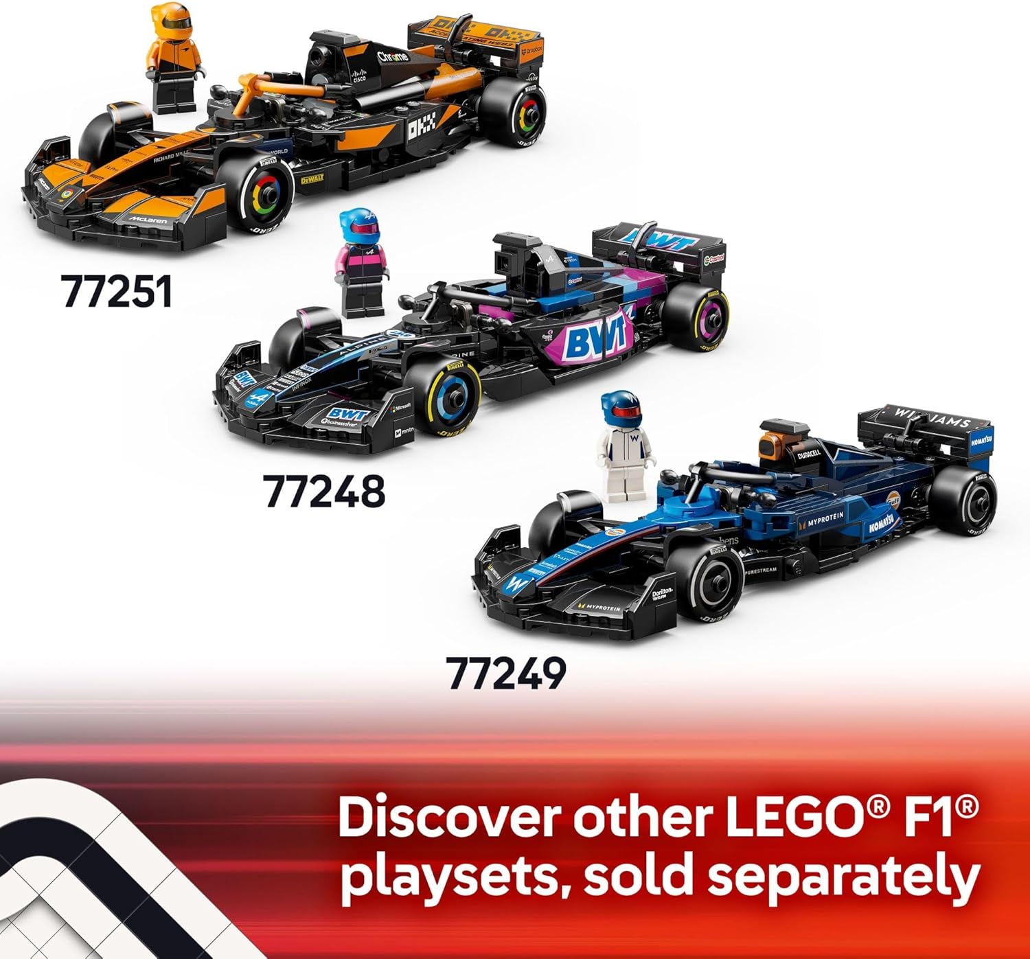 LEGO Speed Champions 77244 Mercedes-AMG F1 W15 Race Car