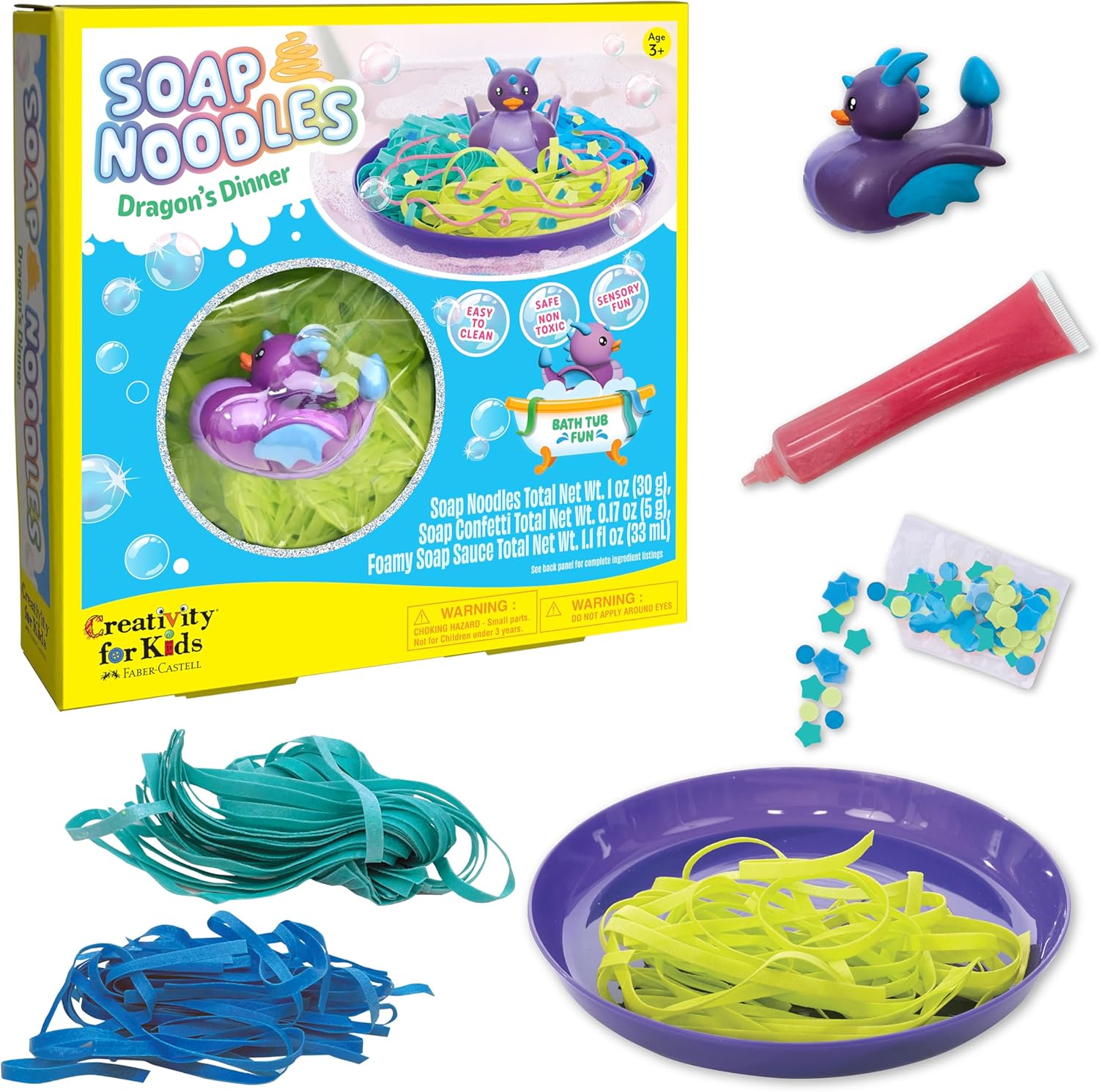CREATIVITY FOR KIDS SOAP NOODLES DRAGON'S DINNER
