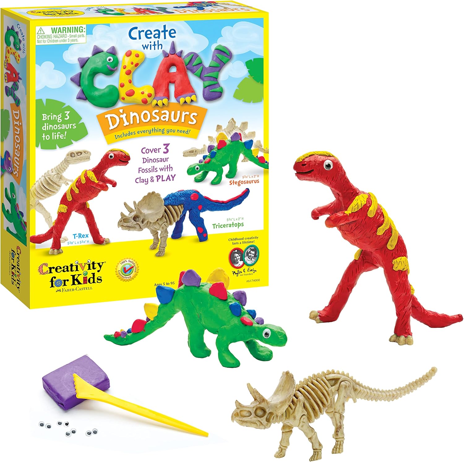 CLAY-DINOSAURS