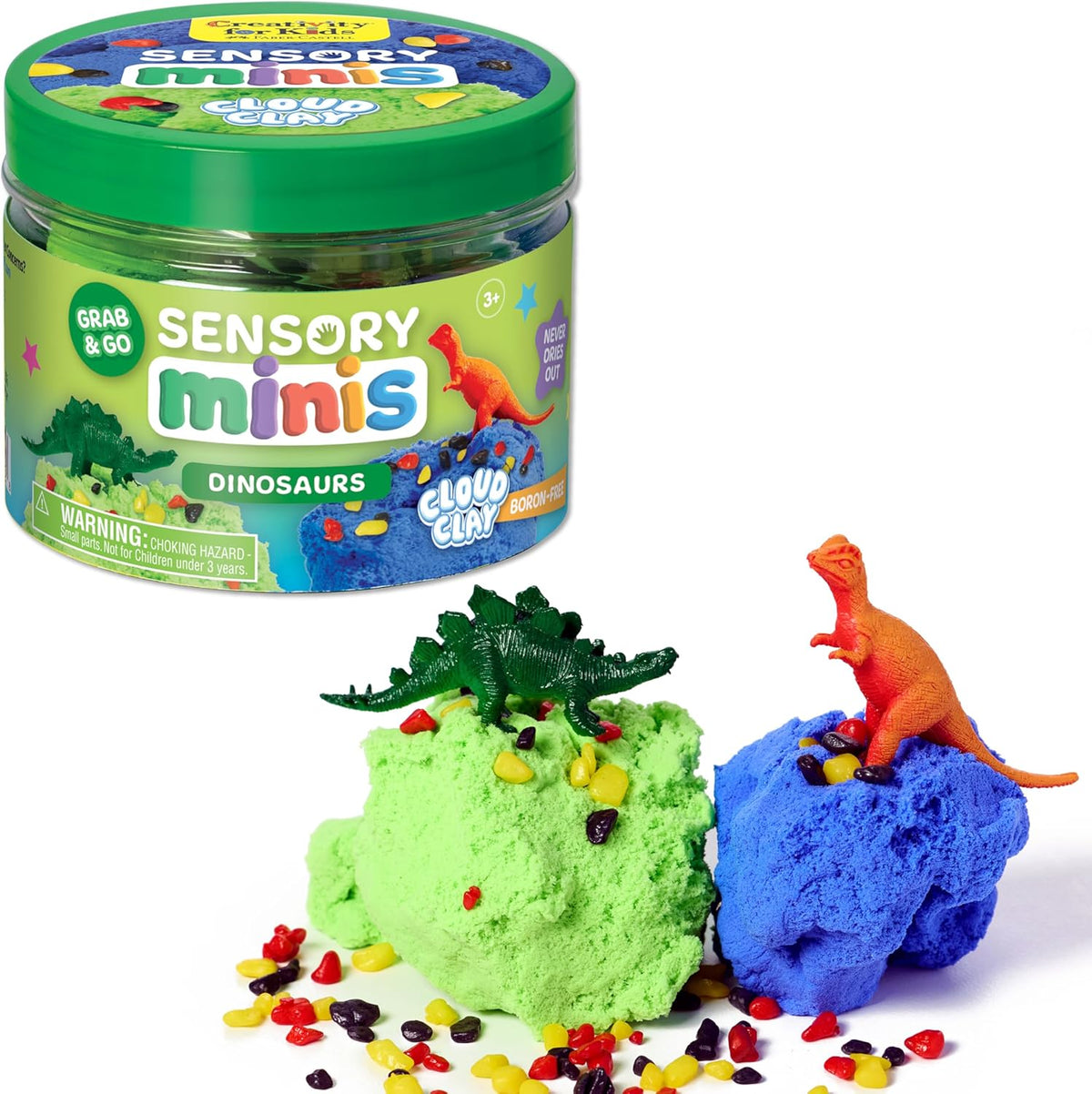 CREATIVITY FOR KIDS SENSORY MINIS DINOSAURS