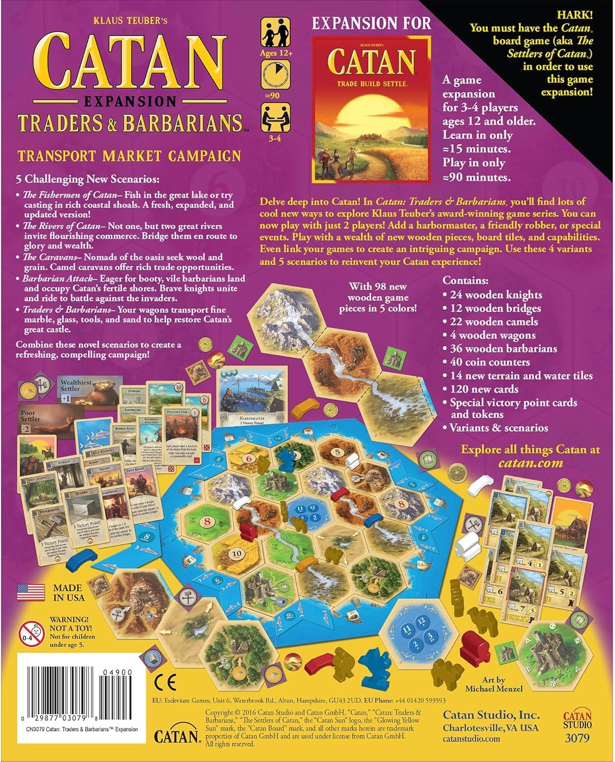CATAN EXPANSION: Traders & Barbarians