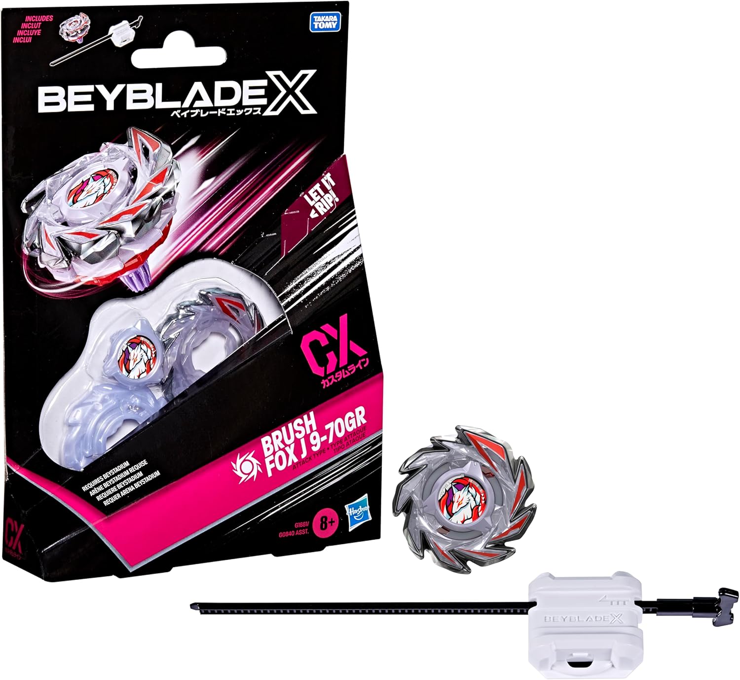BEYBLADE X STARTER PACK BRUSH FOX J 9-70GR