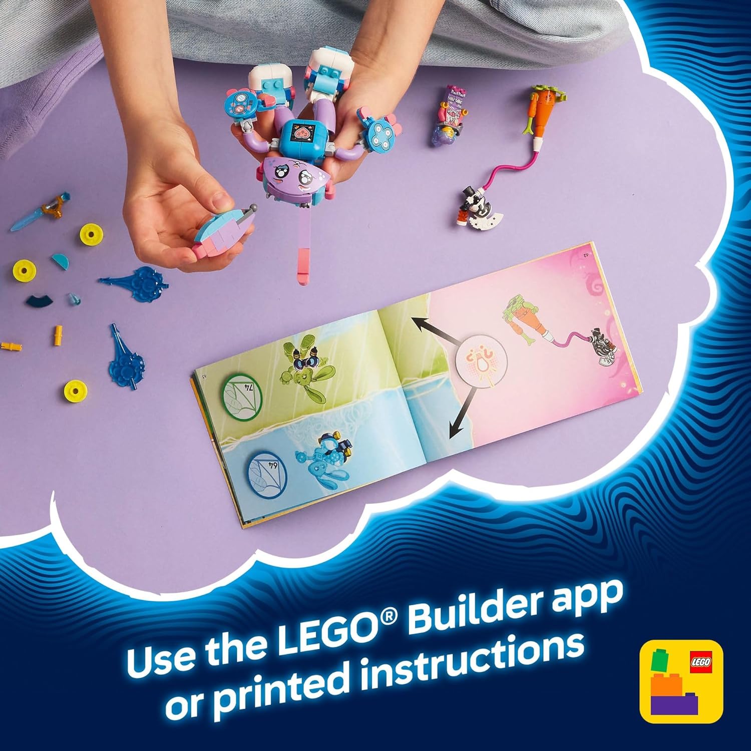 LEGO DREAMZZZ IZZIE AND BUNCHURRO THE GAMING BUNNY