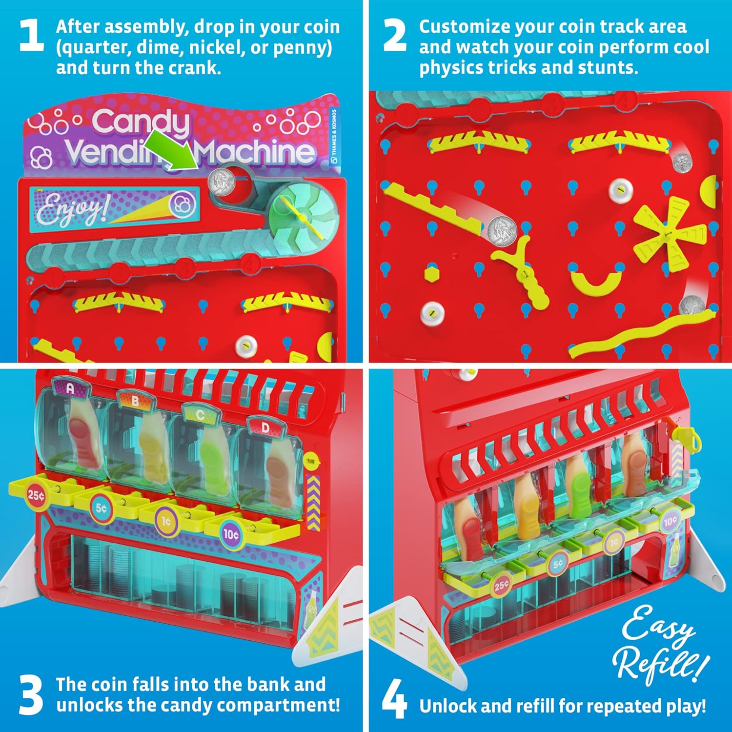 Candy Vending Machine - Super
Stunts and Tricks