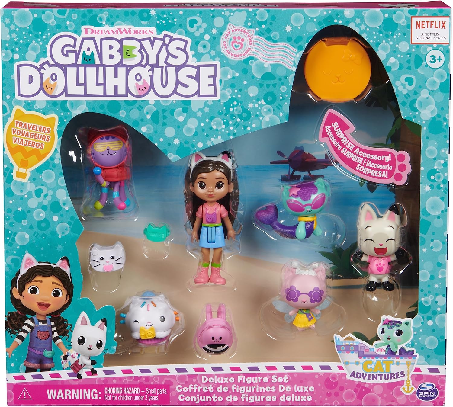 Gabby's Dollhouse Travel Figure Set
