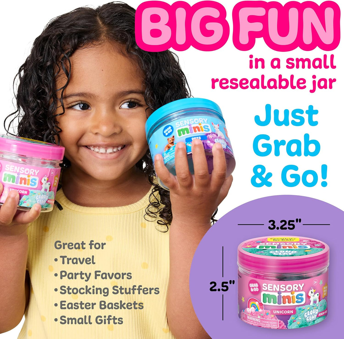 CREATIVITY FOR KIDS SENSORY MINIS UNICORNS