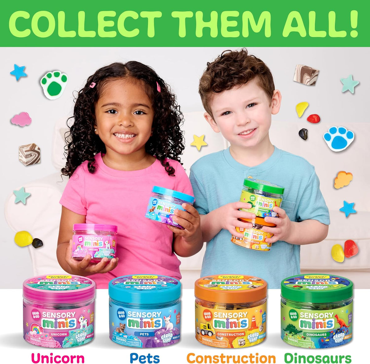 CREATIVITY FOR KIDS SENSORY MINIS DINOSAURS