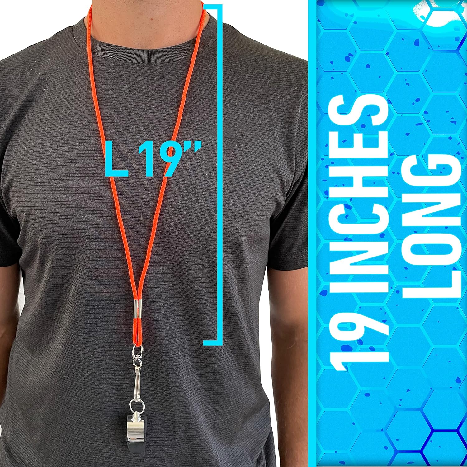 All-Sport Metal Whistle with Lip Guard