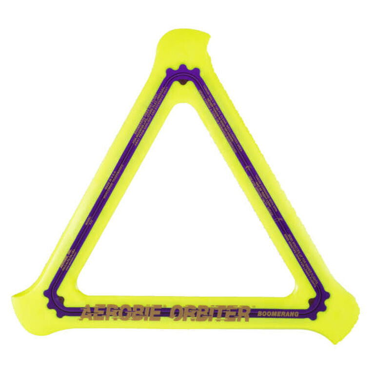 Aerobie Orbiter High Performance Boomerang, 11.5 Inches, Yellow