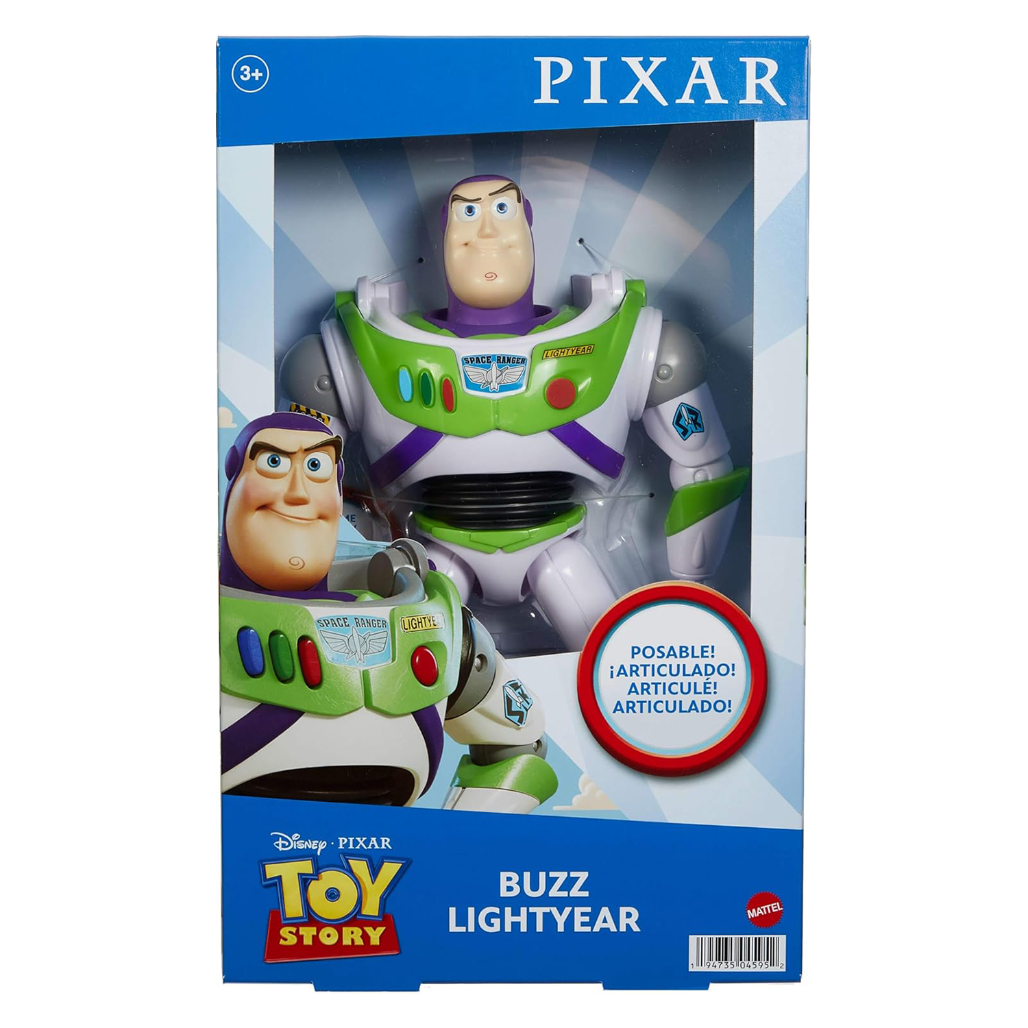 DISNEY PIXAR TOY STORY LARGE SCALE BUZZ LIGHTYEAR