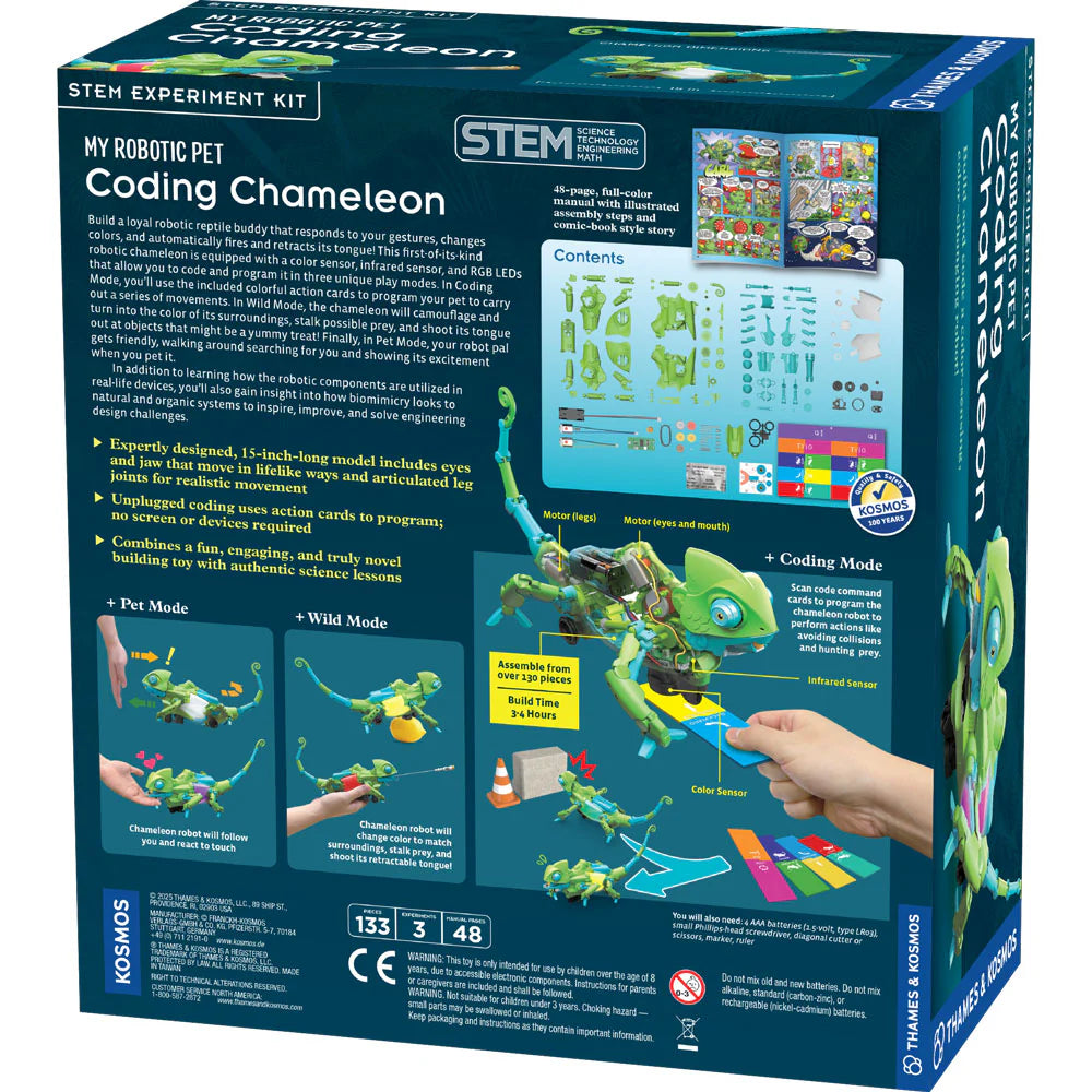 My Robotic Pet: Coding Chameleon