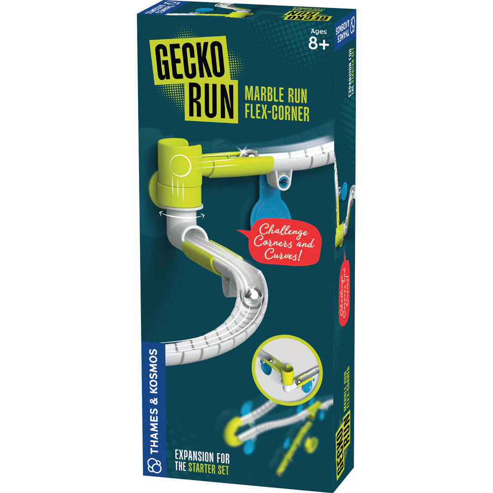 Gecko Run: Marble Run Flex-Corner 
Expansion Pack