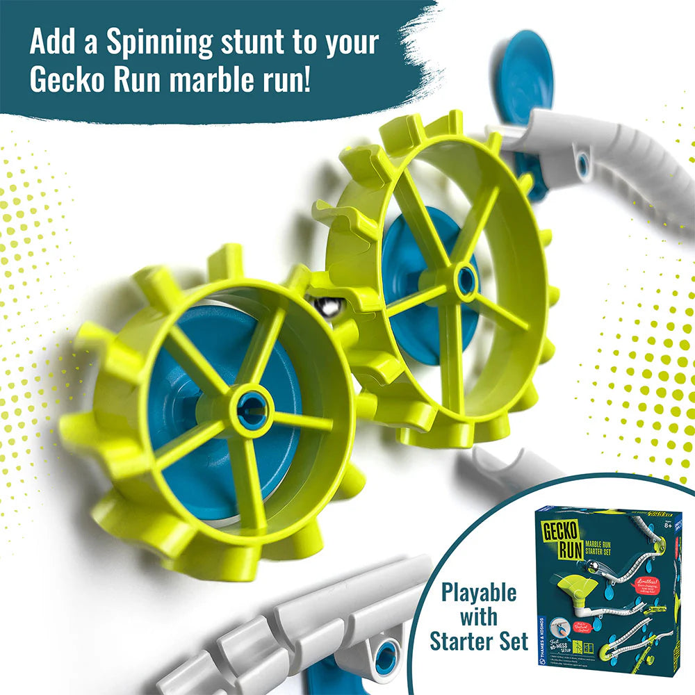 Gecko Run: Marble Run Spinners 
Expansion Pack