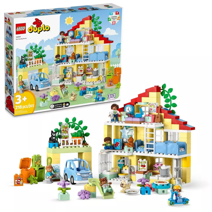 DUPLO 10994 TOWN 3 IN 1 FAMILY HOUSE