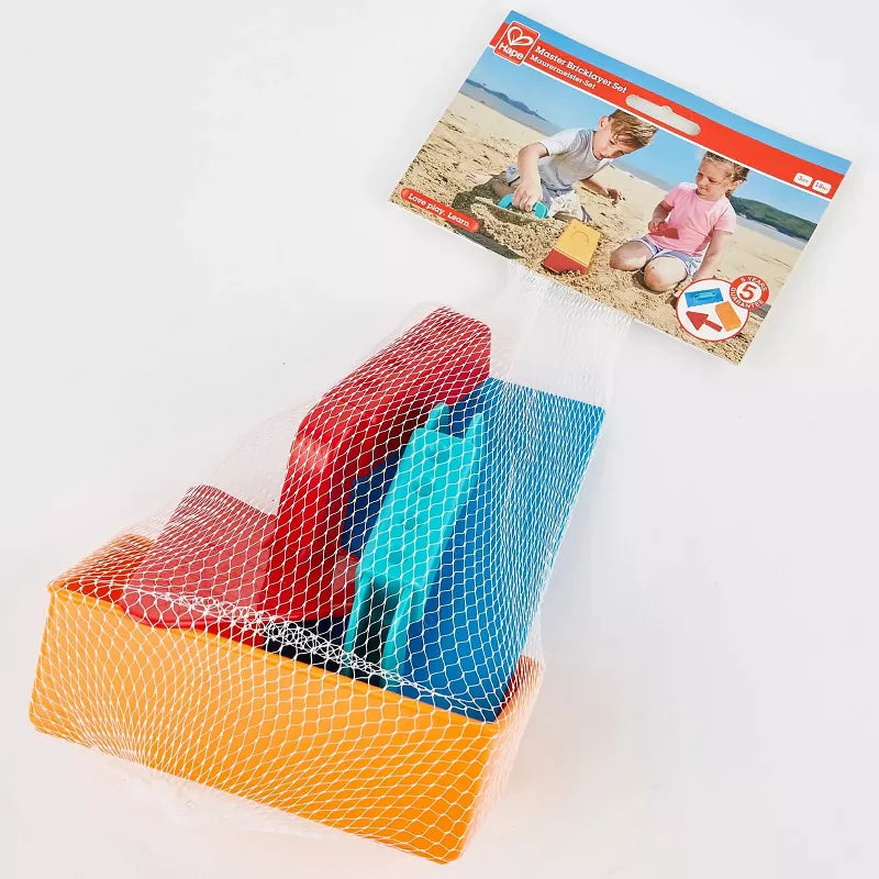 Hape: Master Bricklayer Sand and Toy Set