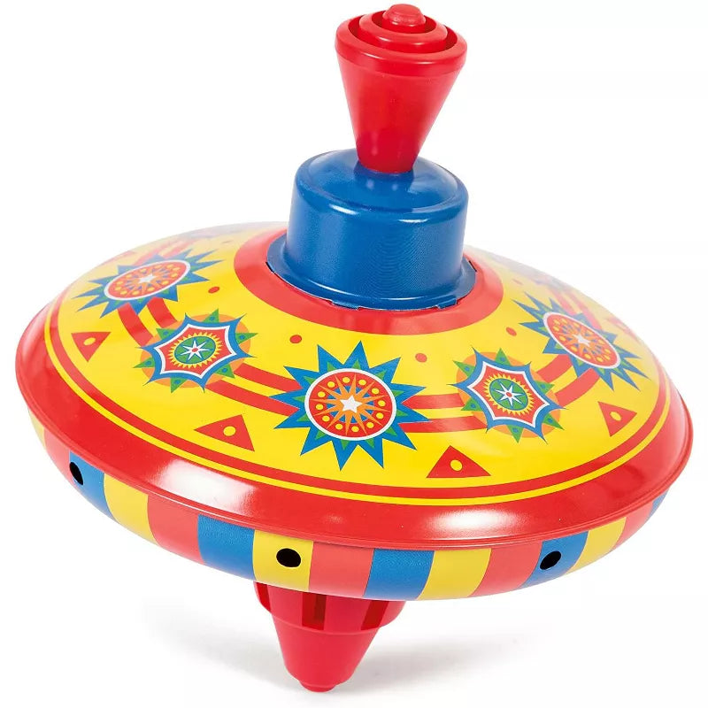 Schylling Mini Tin Top, Classic Spinning Toy, Ages 3 and Up