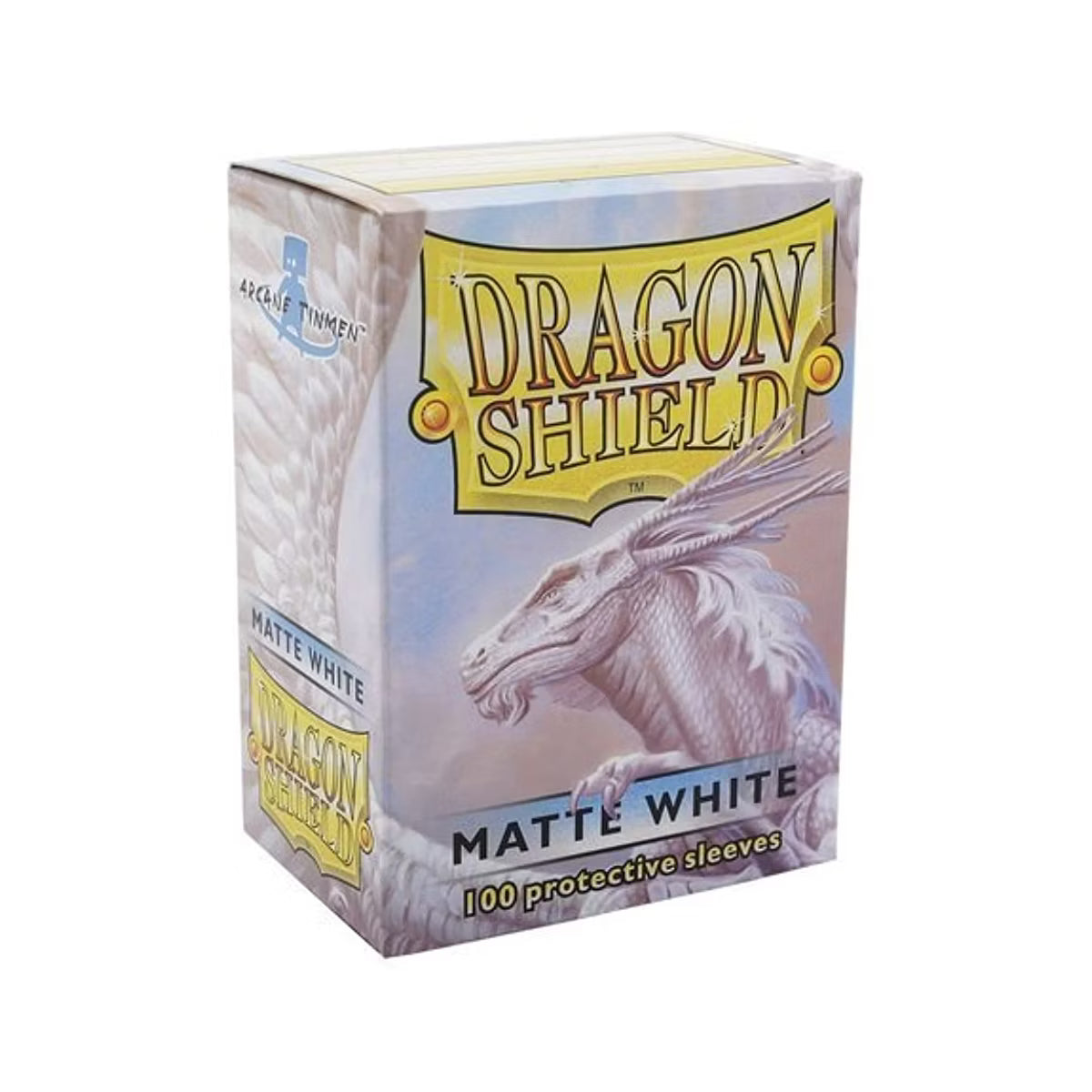 DRAGON SHIELD 100CT BOX MATTE WHITE