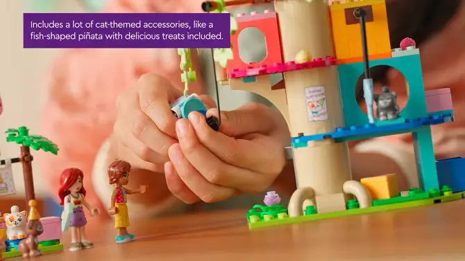 LEGO Friends 42666 Cat Birthday Party and Tree House