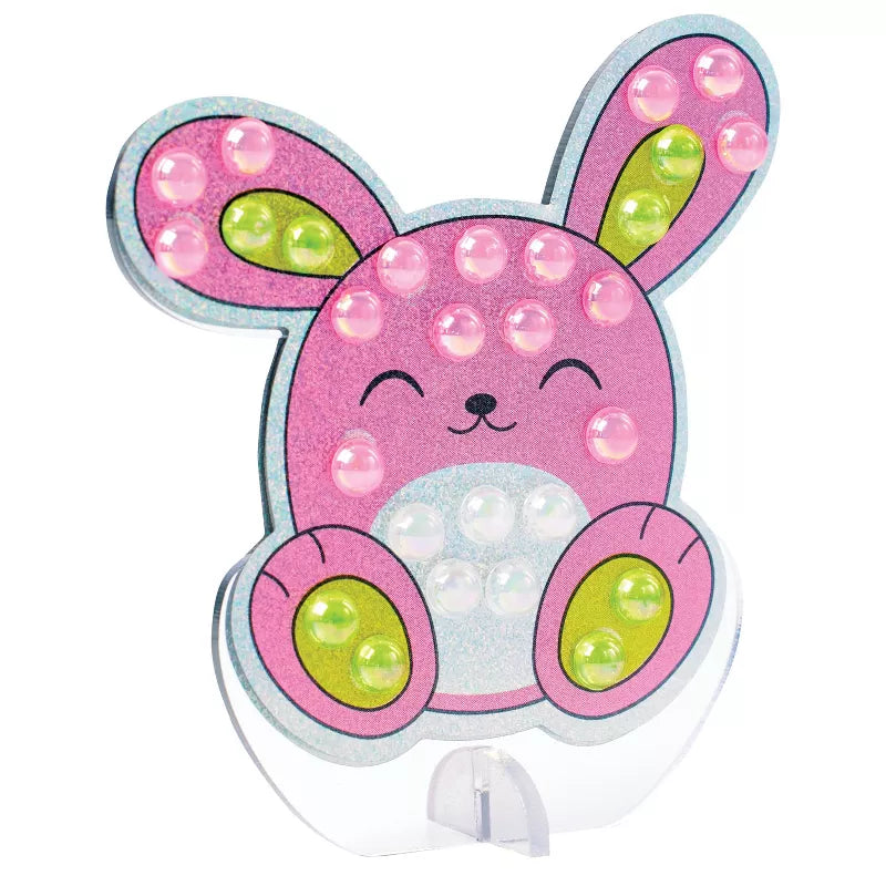 Creativity for Kids Bubble Gem Pearl Pals Disco Party: DIY Art Kit with Gems & Stickers, Ages 6+
