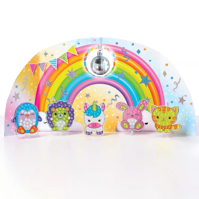 Creativity for Kids Bubble Gem Pearl Pals Disco Party: DIY Art Kit with Gems & Stickers, Ages 6+