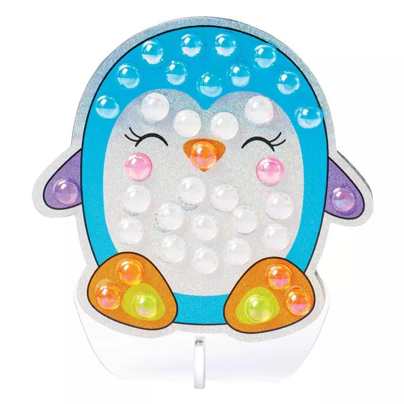 Creativity for Kids Bubble Gem Pearl Pals Disco Party: DIY Art Kit with Gems & Stickers, Ages 6+