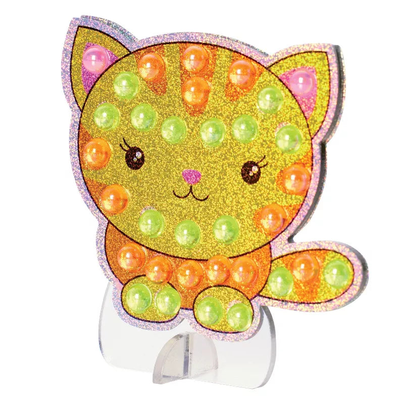 Creativity for Kids Bubble Gem Pearl Pals Disco Party: DIY Art Kit with Gems & Stickers, Ages 6+