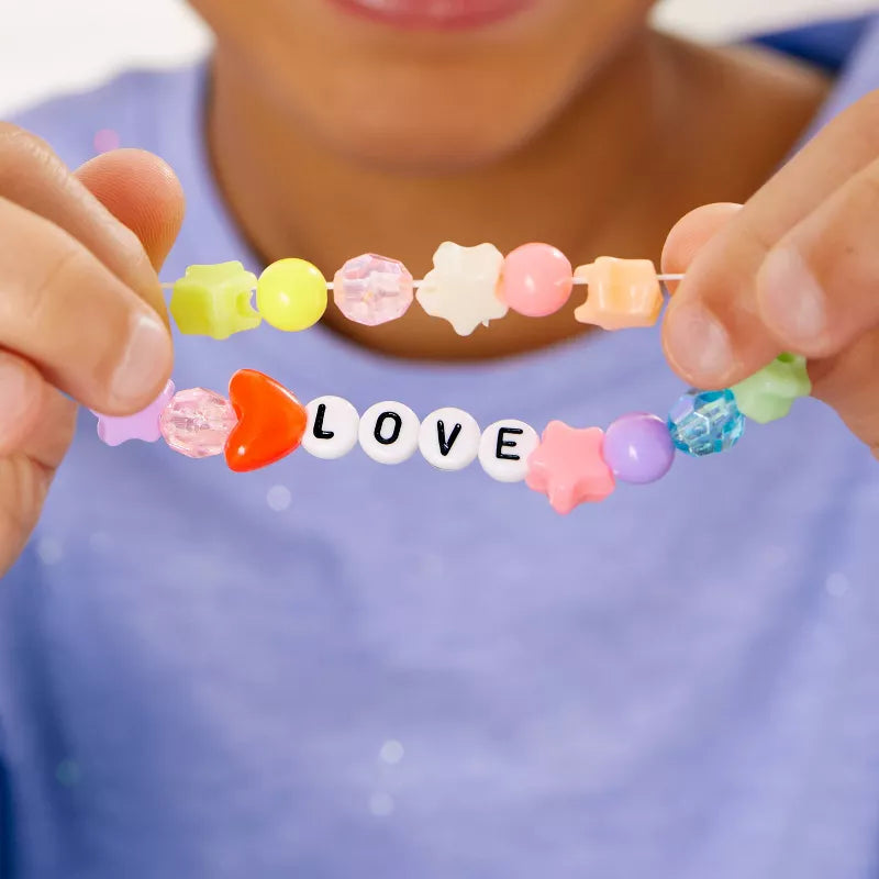 Creativity for Kids Mermaid Bead Jewelry Jar: Craft Kit with Beads & Cord for Ages 6+