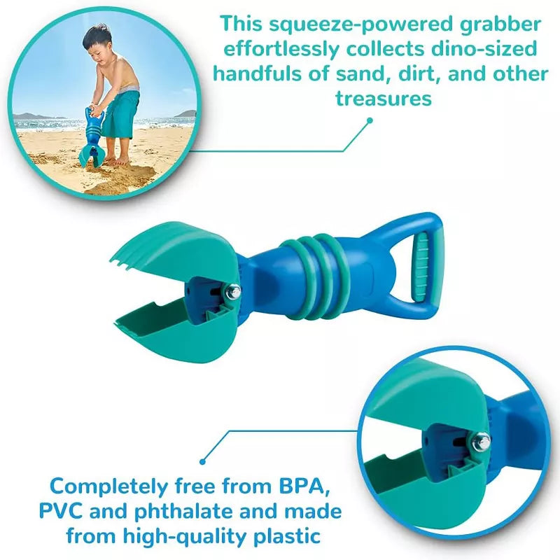 Hape: Blue Grabber Sand & Beach Toy
