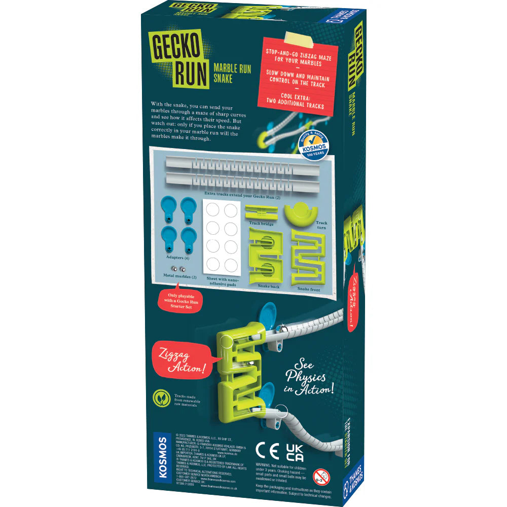Gecko Run: Marble Run Snake 
Expansion Pack