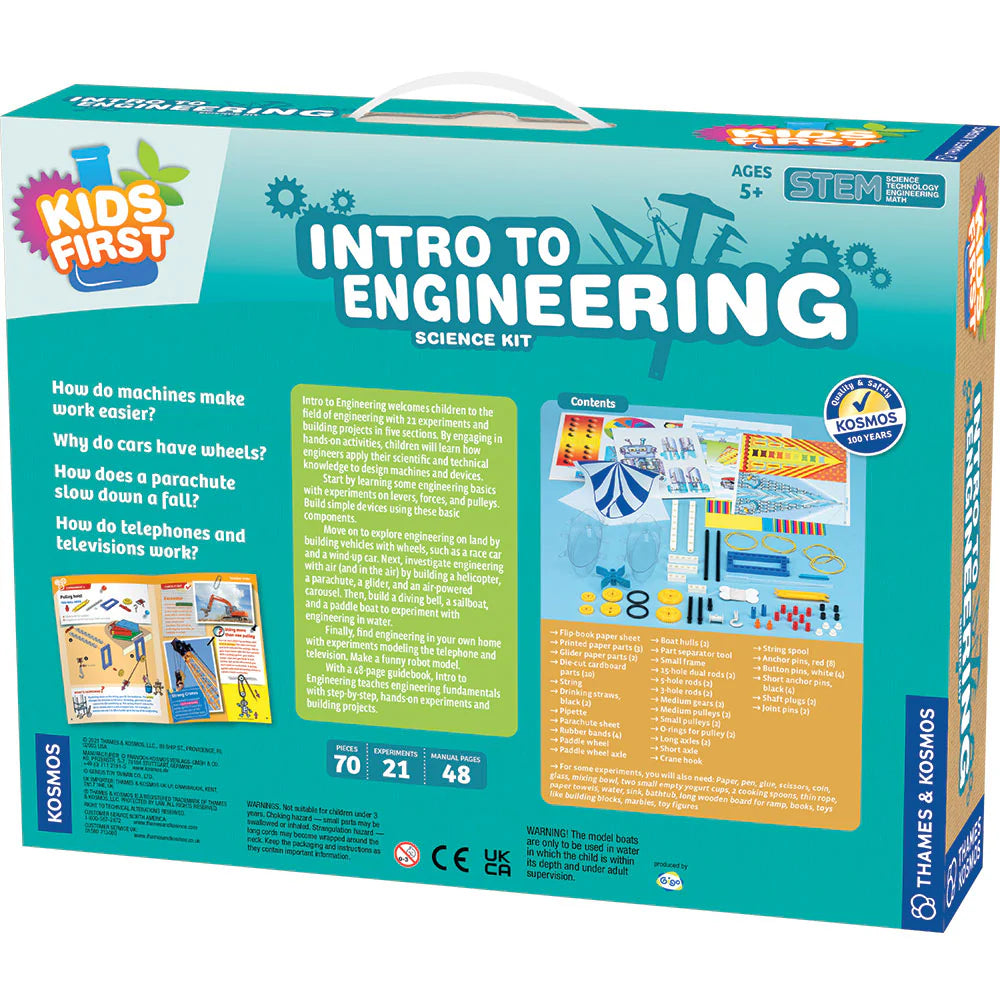 Kids First: Intro to Engineering