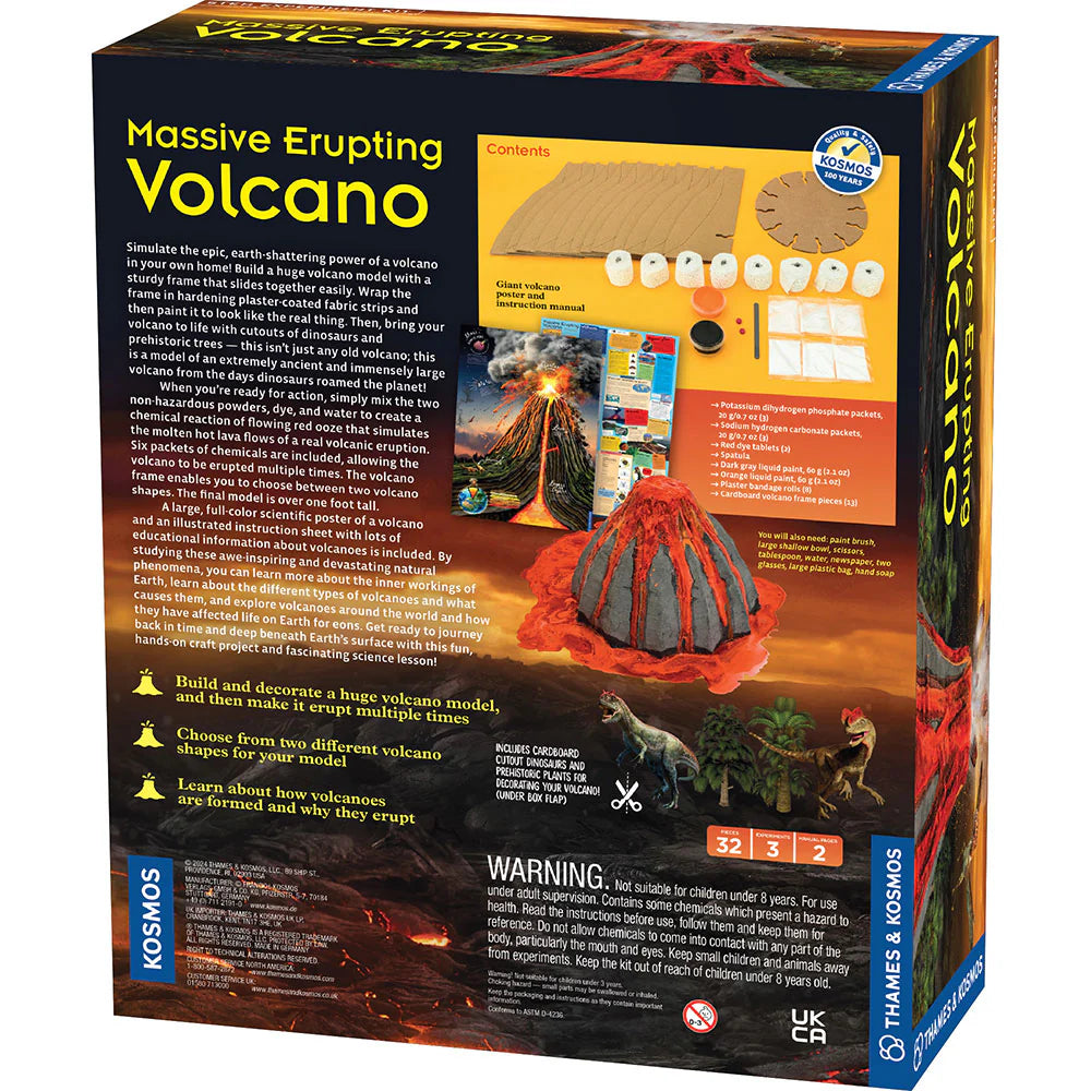 Massive Erupting Volcano