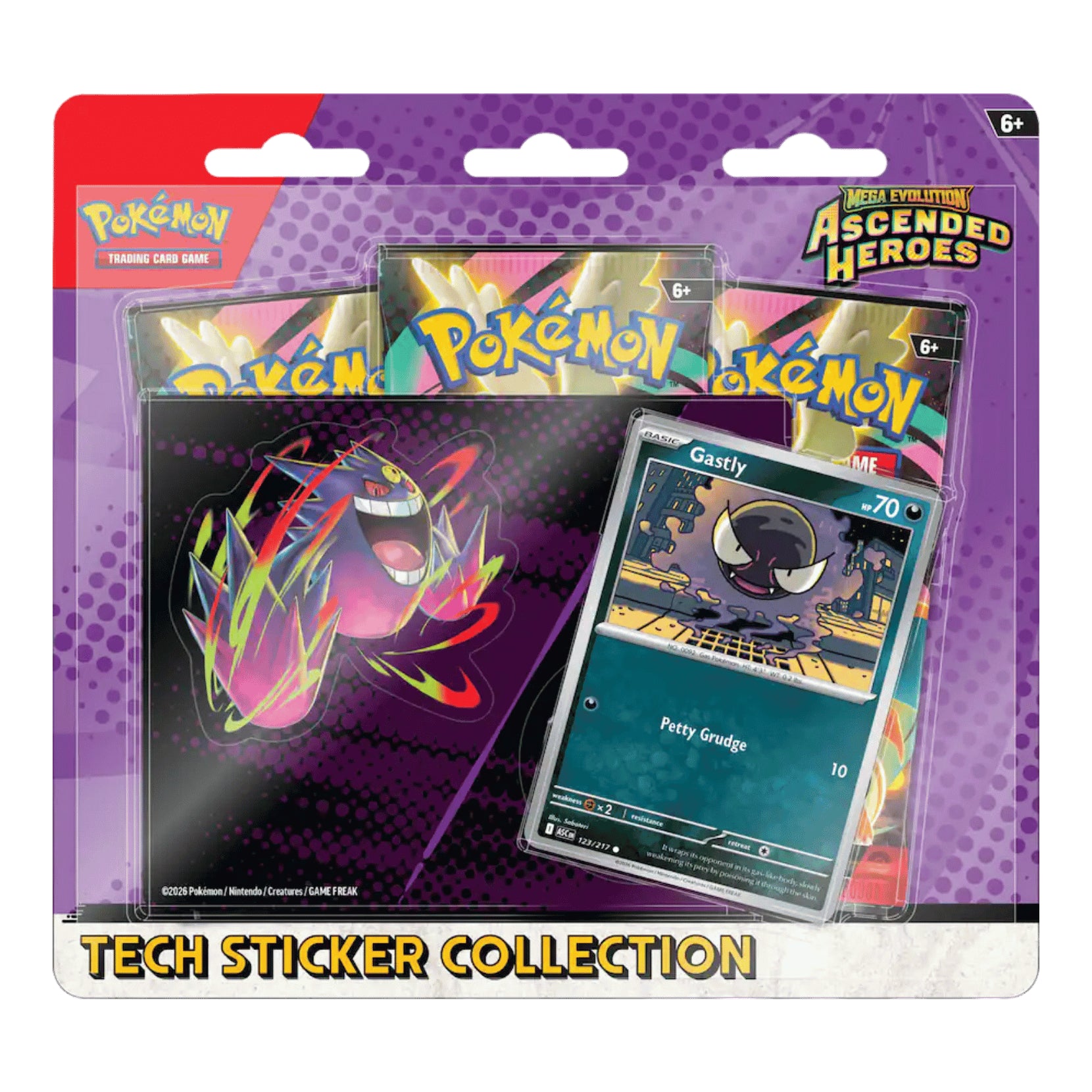 POKEMON ASCENDED HEROES TECH STICKER PACK