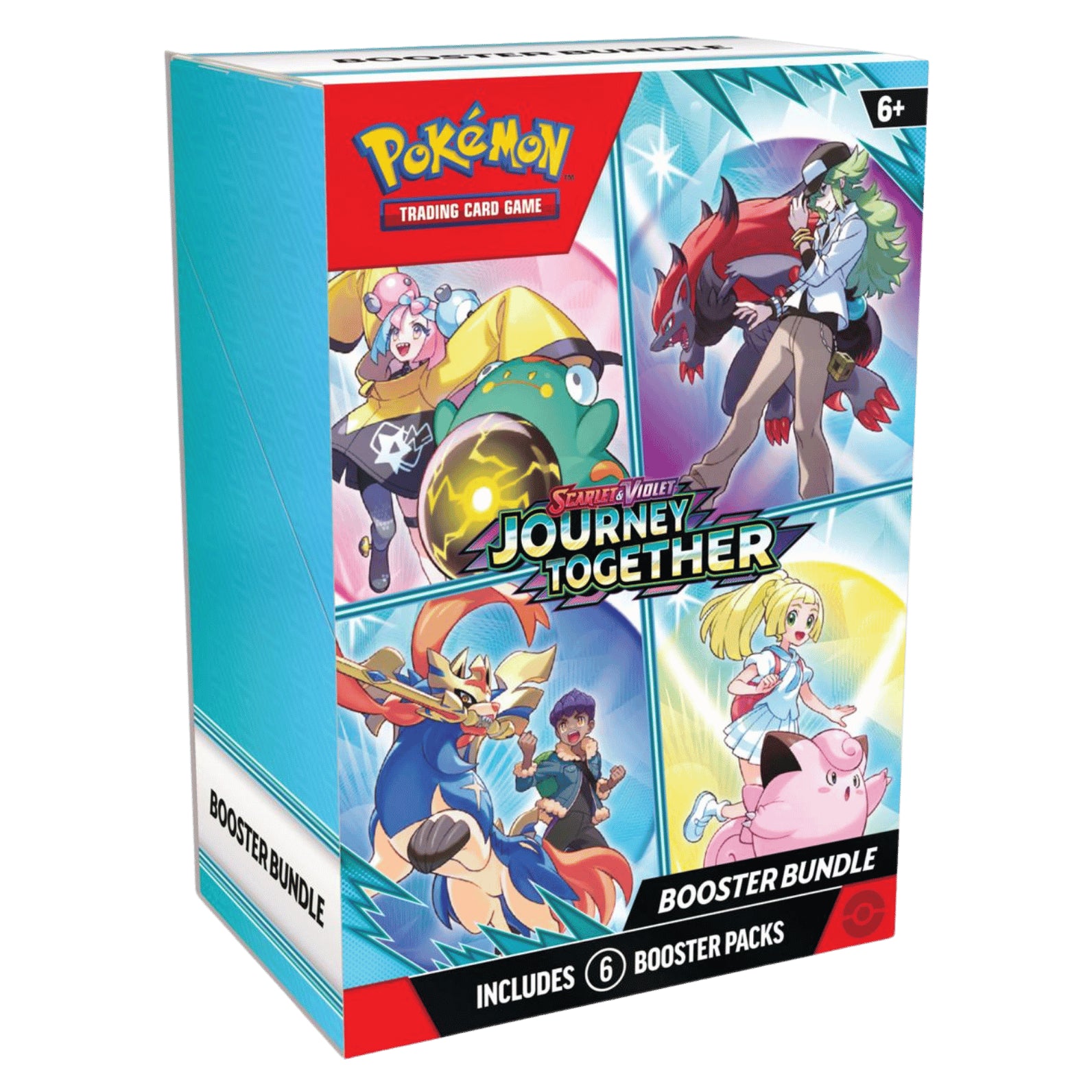 POKEMON JOURNEY TOGETHER BOOSTER BUNDLE (6 PACKS)