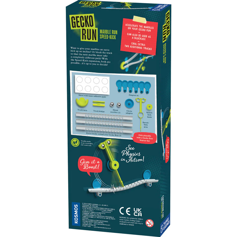 Gecko Run: Marble Run Speed-Kick 
Expansion Pack