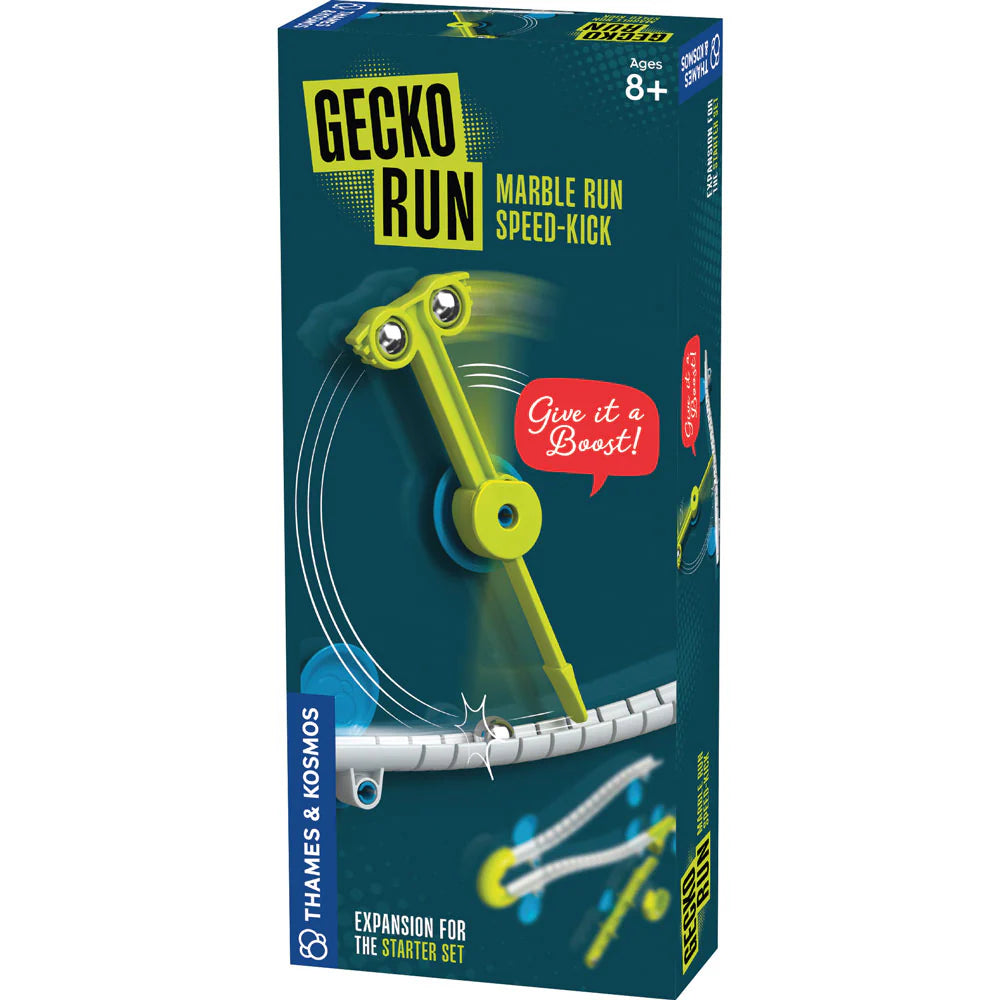Gecko Run: Marble Run Speed-Kick 
Expansion Pack