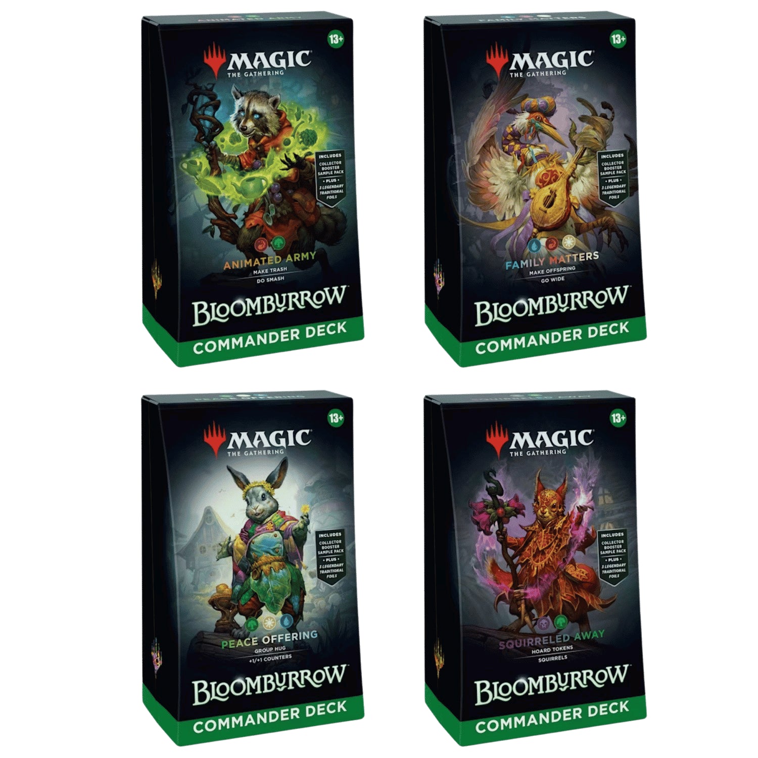 MAGIC THE GATHERING BLOOMBURROW COMMANDER DECK