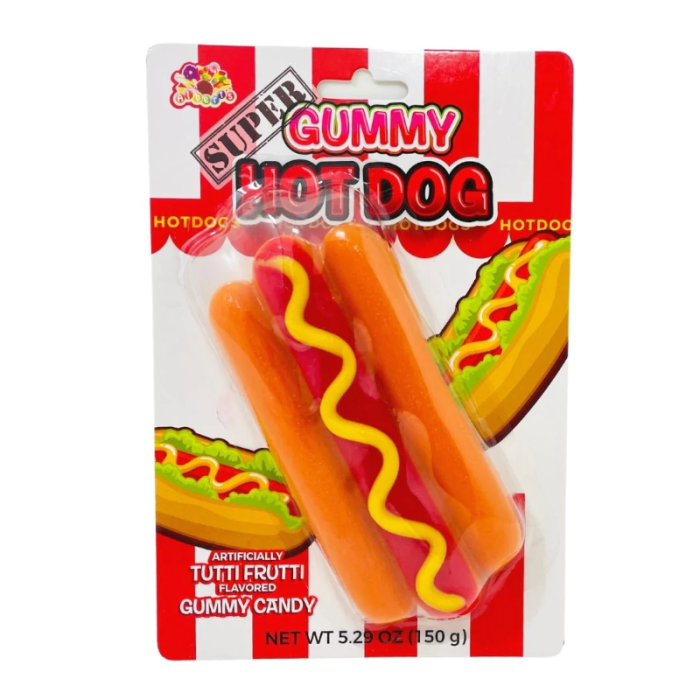 Giant Gummy Hotdog