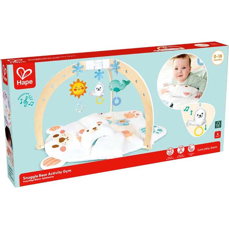 Hape Snuggle Bear Activity Gym